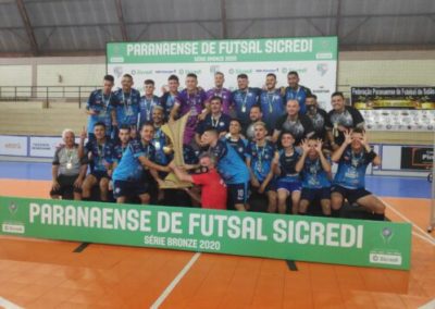 EQUIPE CAMPEÃ PARANAESE FUTSAL - SERIE BRONZE 2020