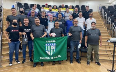 Em Medianeira, a F.P.F.S realiza congresso técnico da Série Prata 2022