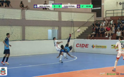 Com gol antológico do estreante Beleu e com gritos de “Olé”, Medianeira Futsal goleia a equipe de Cianorte em casa